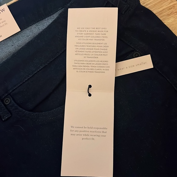 NYDJ NWT Size 24 woman’s Capri with raw hem jeans with LiftXTuck Technology - Picture 6 of 8